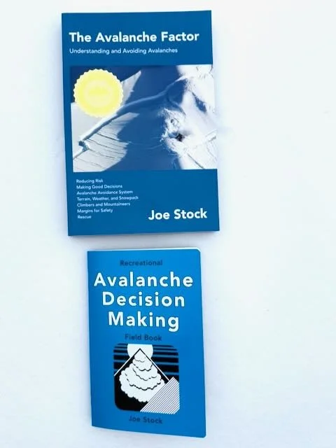 $10 Discount! Avalanche Factor and Field Book — Joe Stock